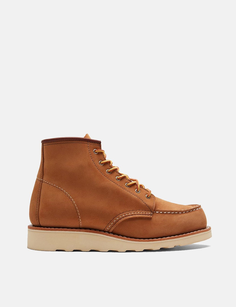 Women's Red Wing Heritage 6" Moc Toe Boots (3372) - Khaki Honey Chinook
