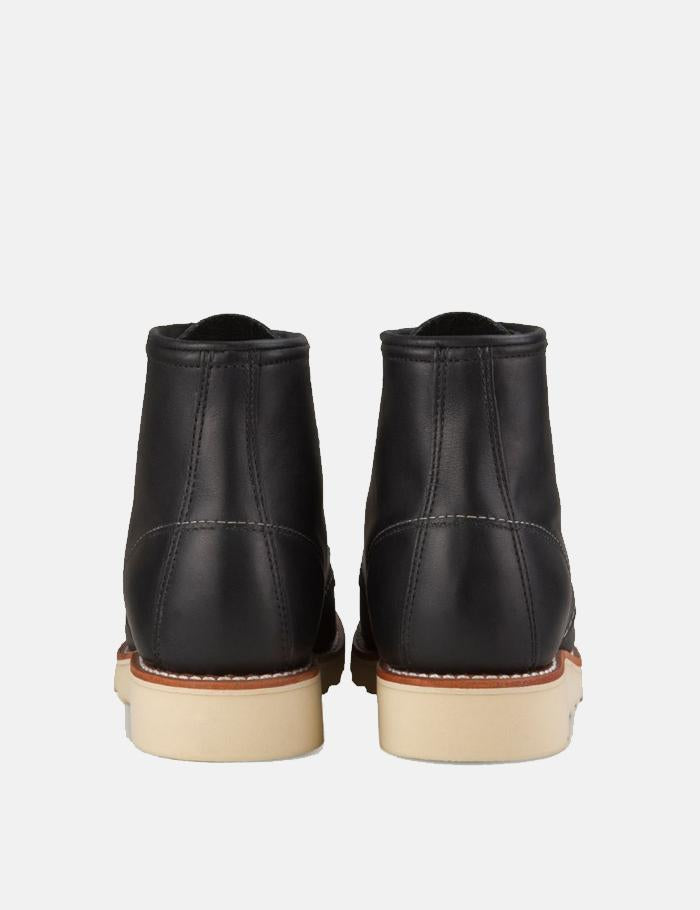 Women's Red Wing Heritage Work 6" Moc Toe Boots (3373) - Black Boundary