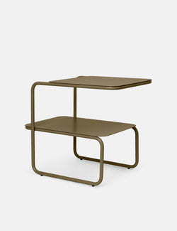 Ferm Living Level Side Table - Olive Green