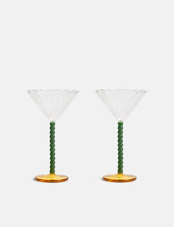 & Klevering Coupe Perle (Set Of 2) - Green
