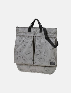 Porter-Yoshida & Co Gasius x Porter 2Way Helmet Bag - Grey
