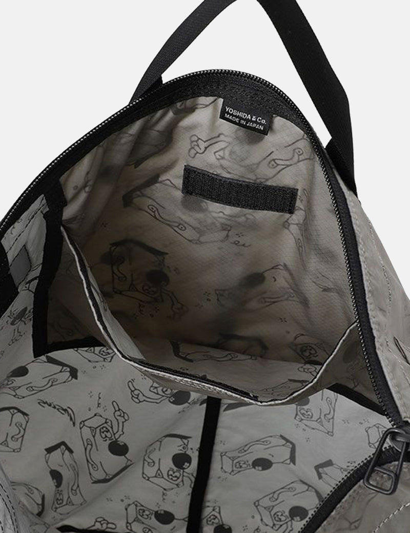 Porter-Yoshida & Co Gasius x Porter 2Way Helmet Bag - Grey