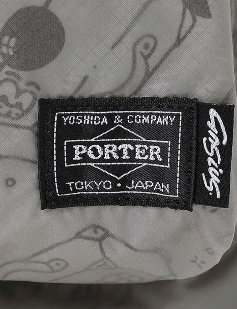 Porter-Yoshida & Co Gasius x Porter 2Way Helmet Bag - Grey