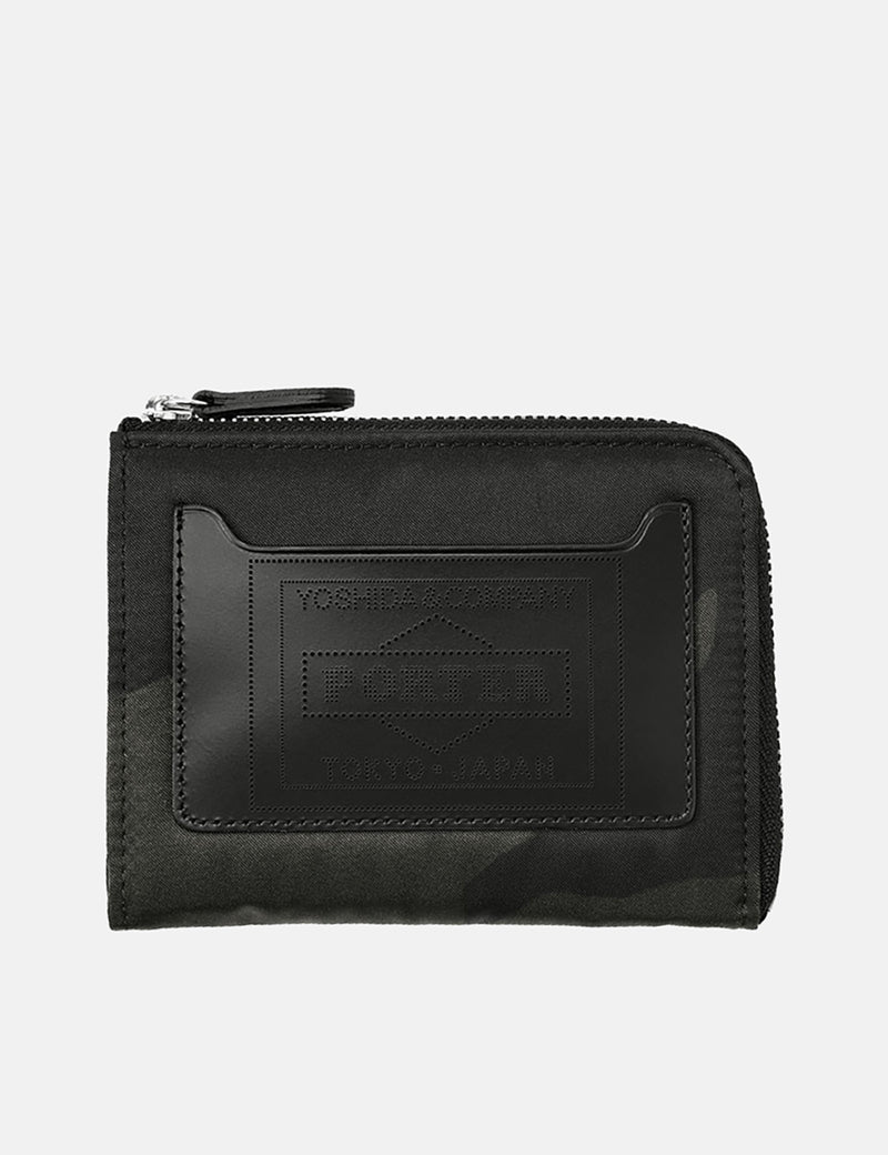 Porter Yoshida & Co Multi Wallet (Camouflage) - Black