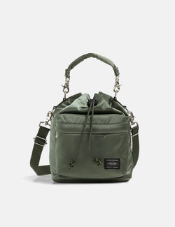 Porter Yoshida & Co バルーン サック バッグ (S) - セージ グリーン 