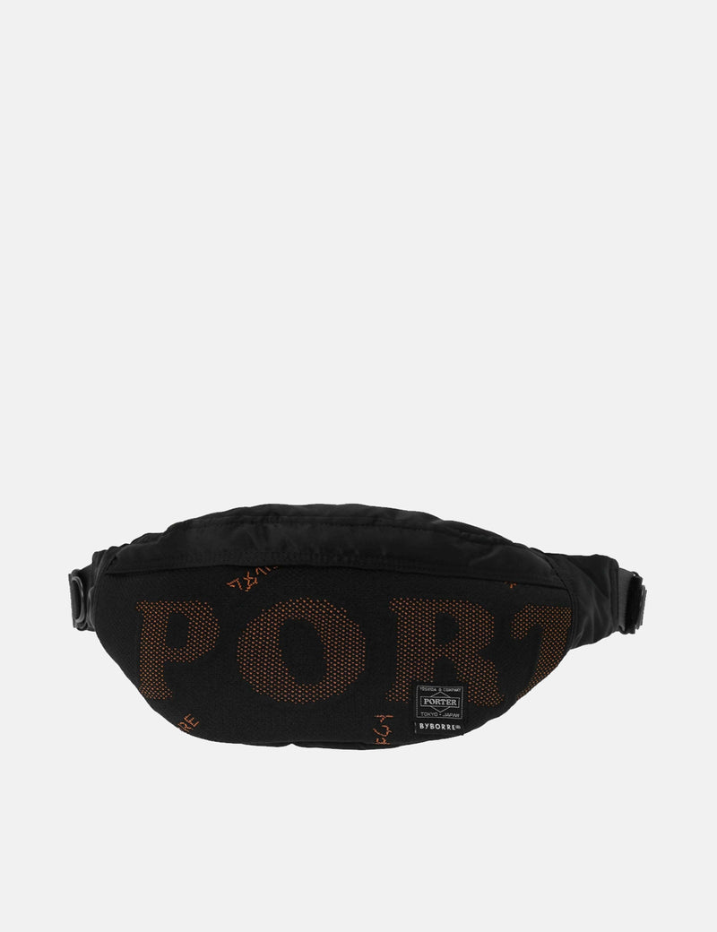 Porter-Yoshida & Co Byborre x Porter Waist Bag - Black