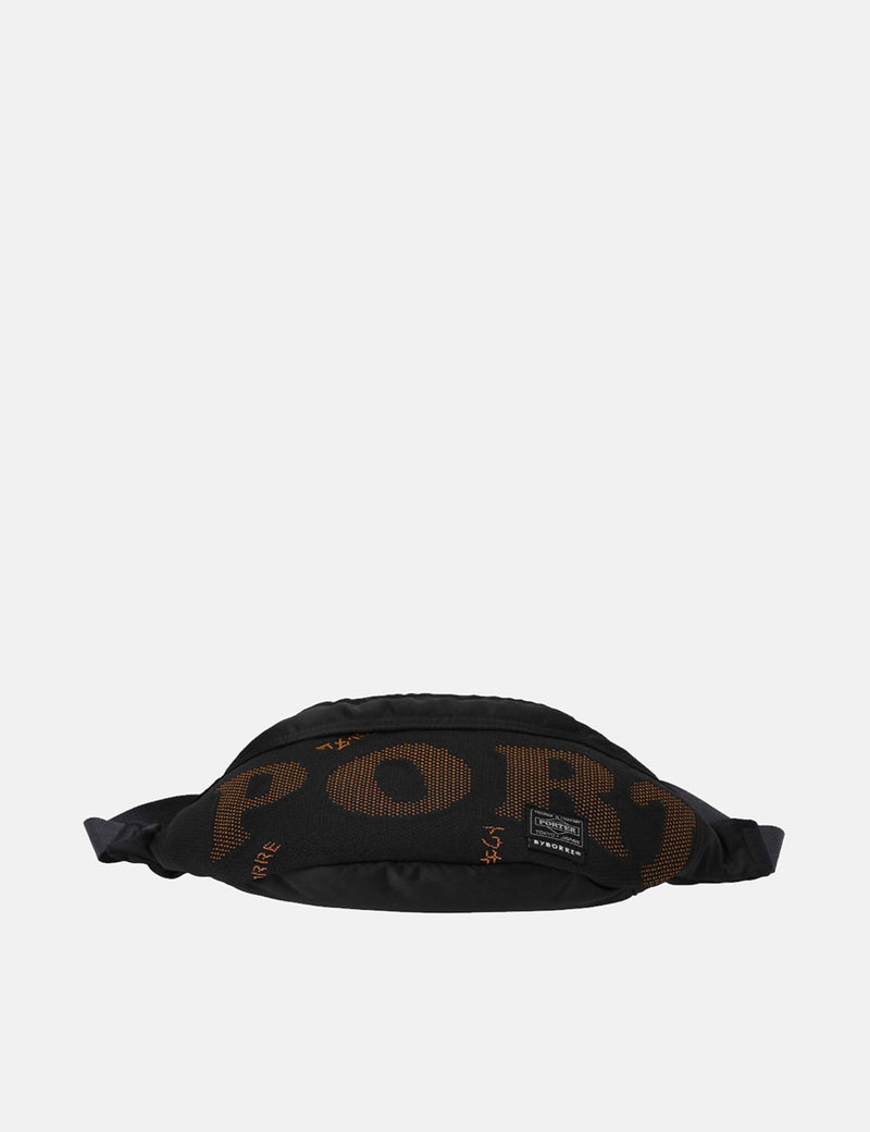 Porter-Yoshida & Co Byborre x Porter Waist Bag - Black
