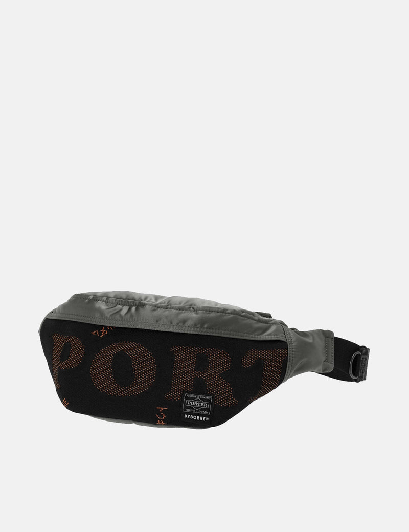 Porter-Yoshida & Co Byborre x Porter Waist Bag - Silver Grey