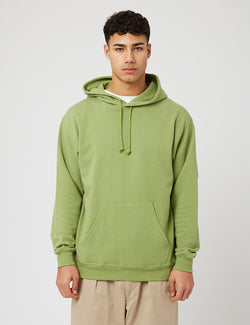 Beams Plus HoodedSweatshirt-グリーン