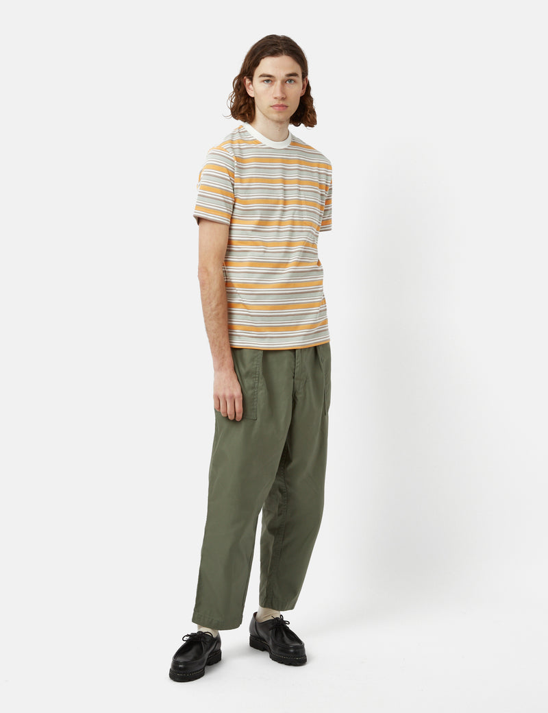 Beams Plus Fatigue Pant (Cotton Satin) - Sage Green