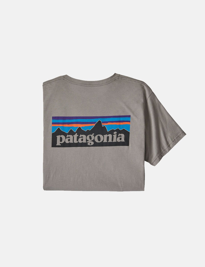 Patagonia P6 Logo Organic T-Shirt - Feather Grey