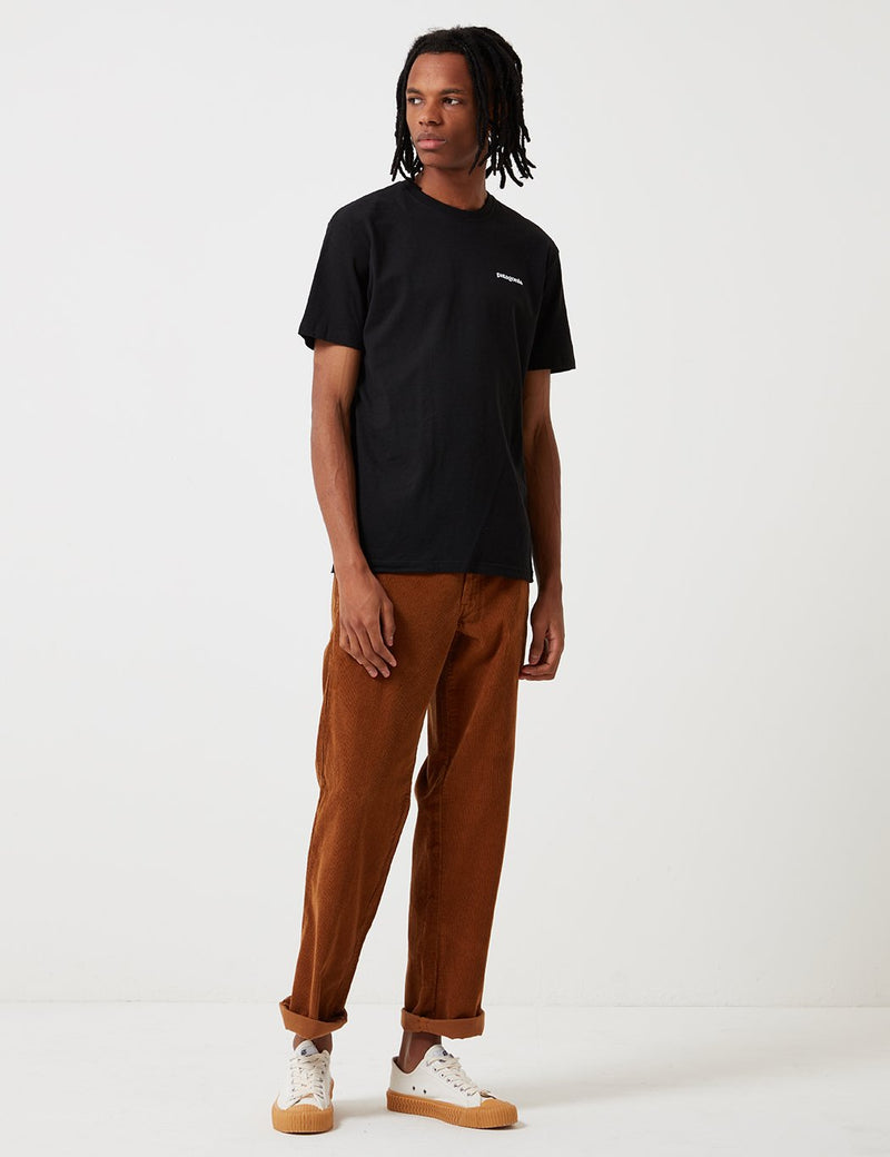 Patagonia P6 Logo Responsibili-Tee T-Shirt - Black