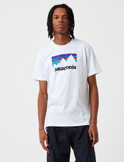 Patagonia Shop-Sticker Responsibili-Tee T-Shirt - White