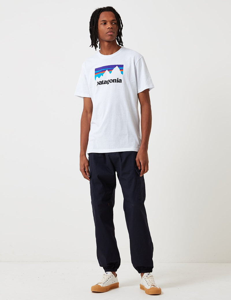 Patagonia Shop-Sticker Responsibili-Tee T-Shirt - White
