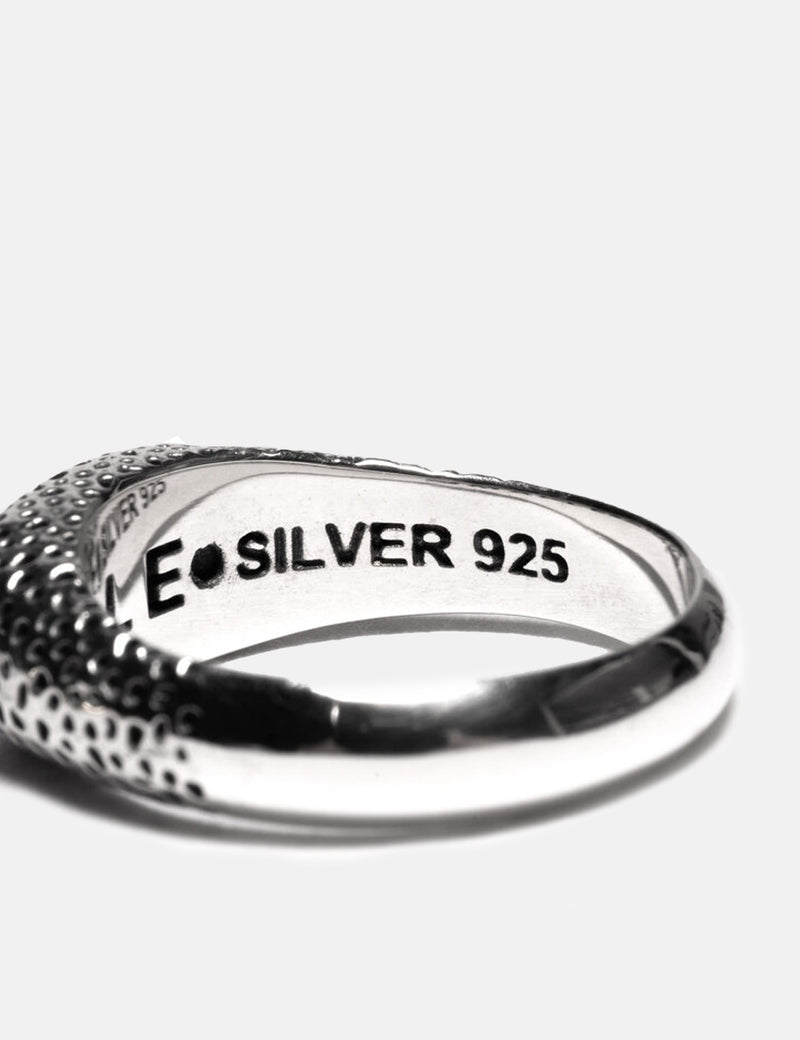 Maple Nugget Ring Slim - Silver 925