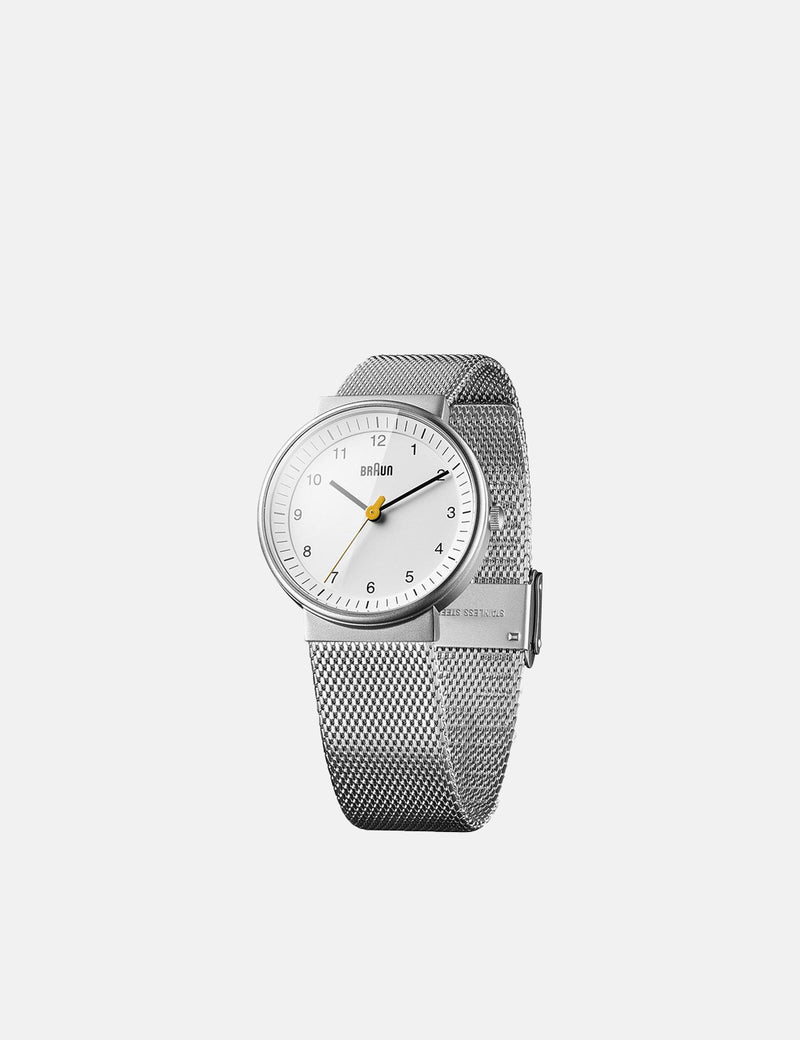 Braun BN0031 Watch - Silver/White Face