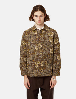Sunflower Flower Jacket - Brown
