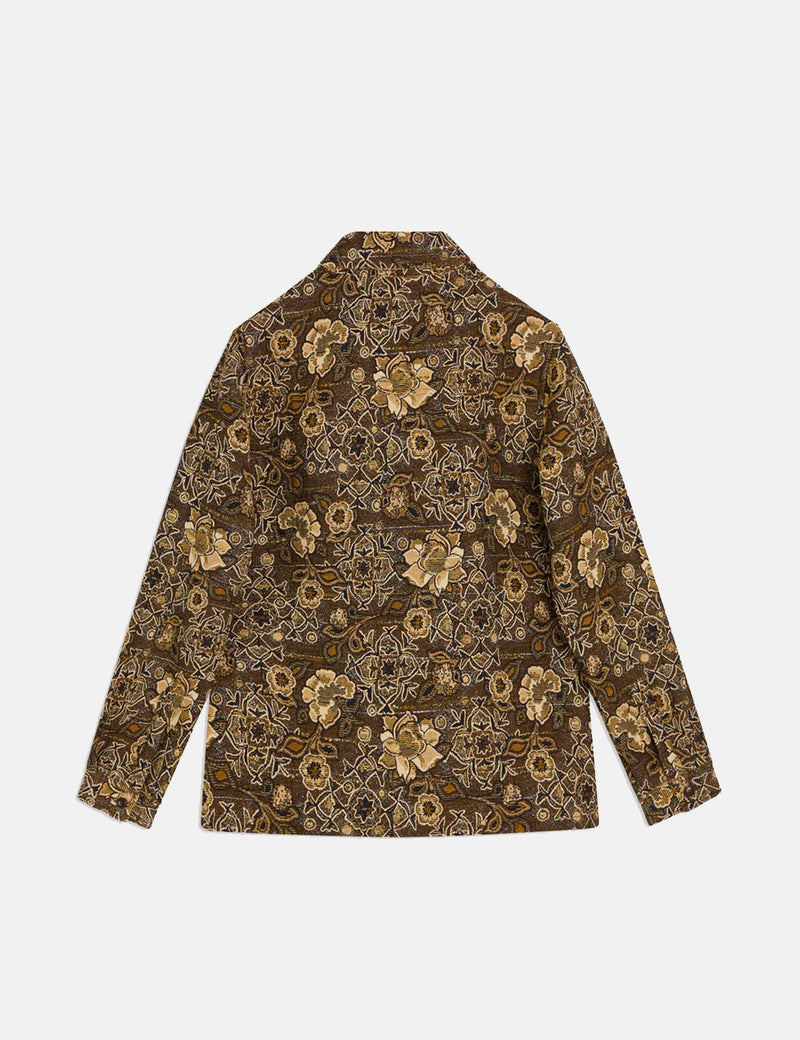 Sunflower Flower Jacket - Brown