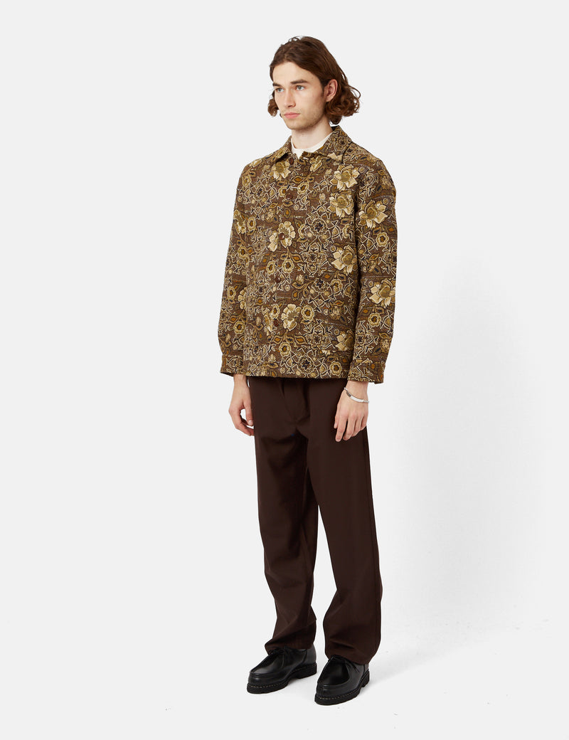 Sunflower Flower Jacket - Brown