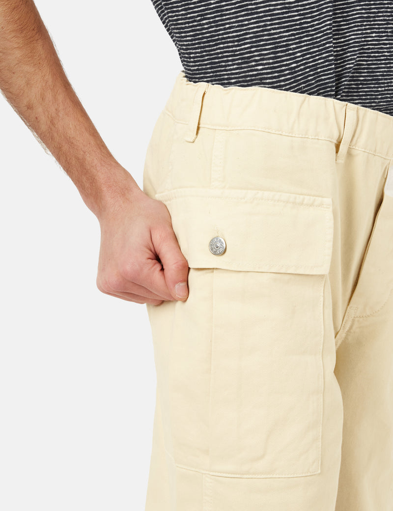Sunflower Cargo Pant (Relaxed) - Off White