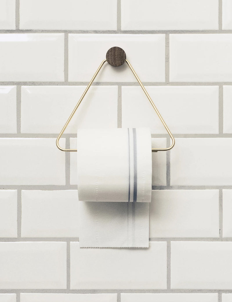 Ferm Living Toilet Paper Holder - Brass
