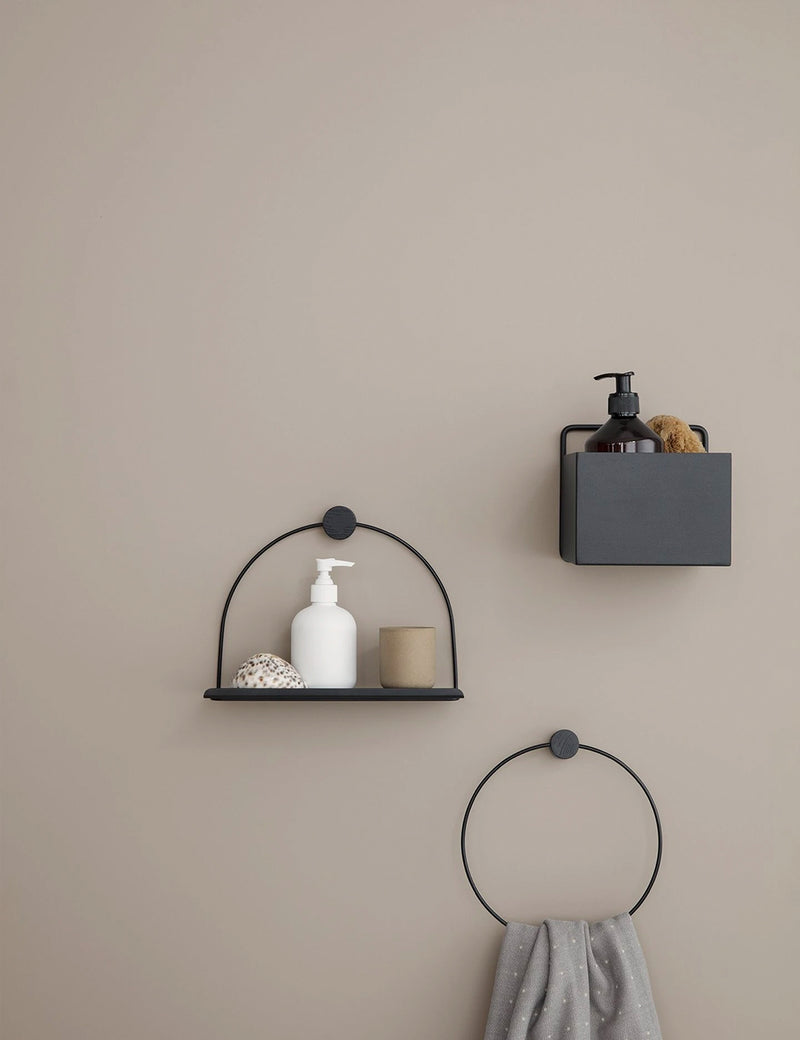 Ferm Living Bathroom Shelf - Black