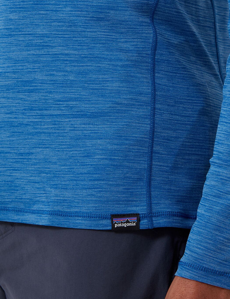 Patagonia Capilene Cool Lightweight Long-Sleeved Running Top - Superior Blue