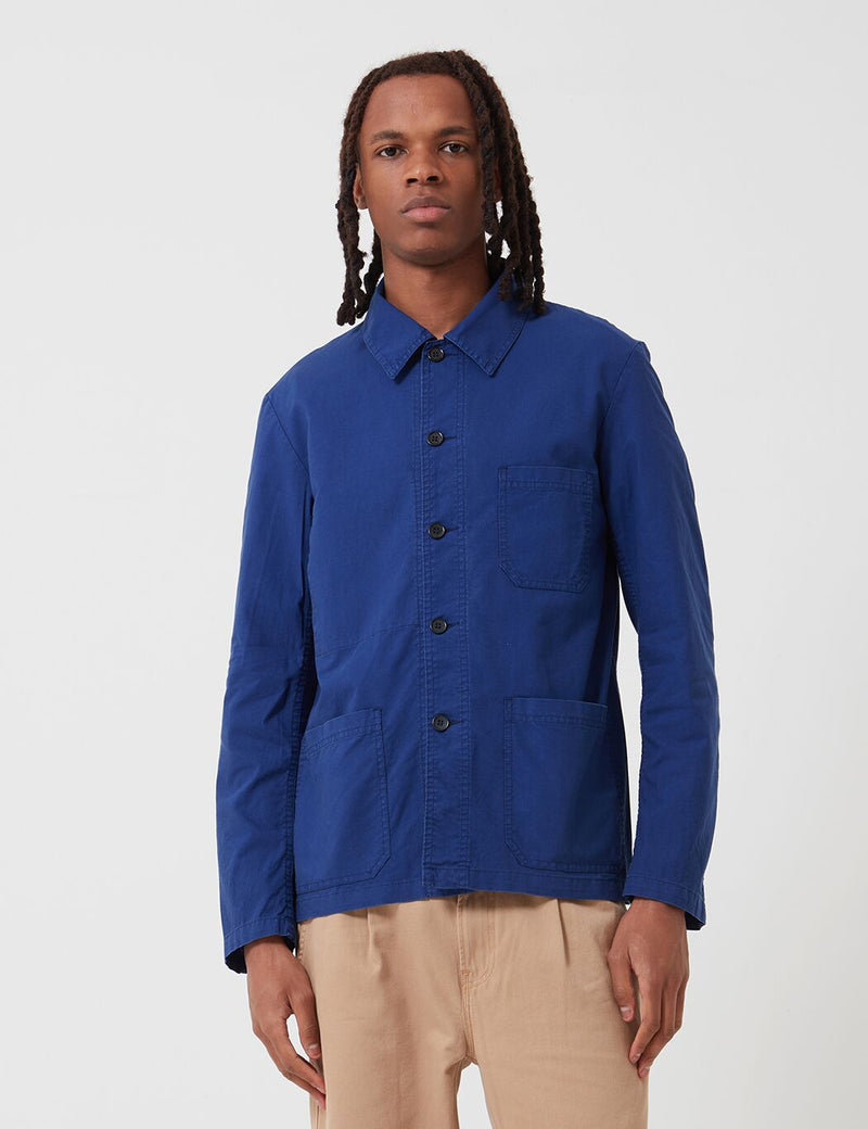 Vetra French Workwear Light Cotton Jacket (4N45) - Hydrone Blue