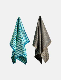 HAY Tea Towel S&B (Set of 2) - No 3 Marker Diamond