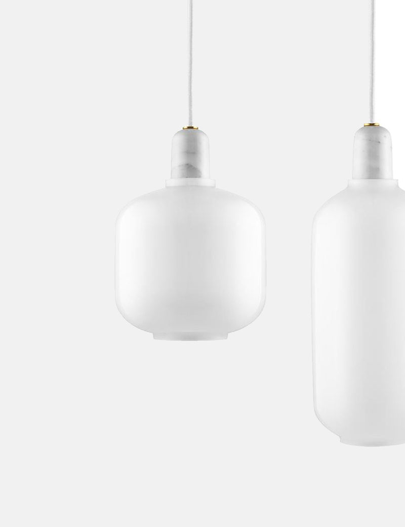 Normann Copenhagen Amp lamp EU (Small) - White/White