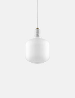 Normann Copenhagen Amp Lampe EU (Klein) - Weiß/Weiß