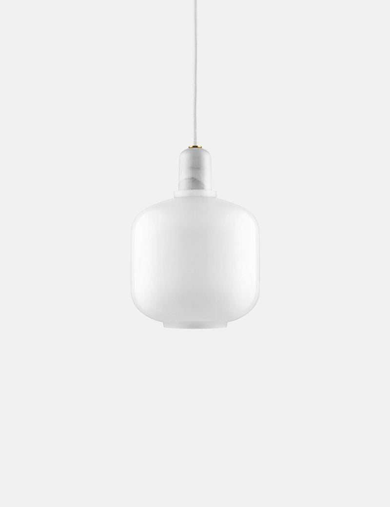 Normann Copenhagen Amp Lampe EU (Klein) - Weiß/Weiß