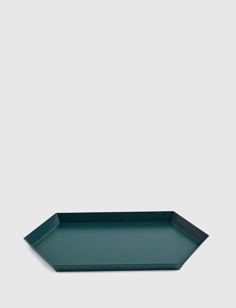 Hay Kaleido Tray Medium - Dark Green