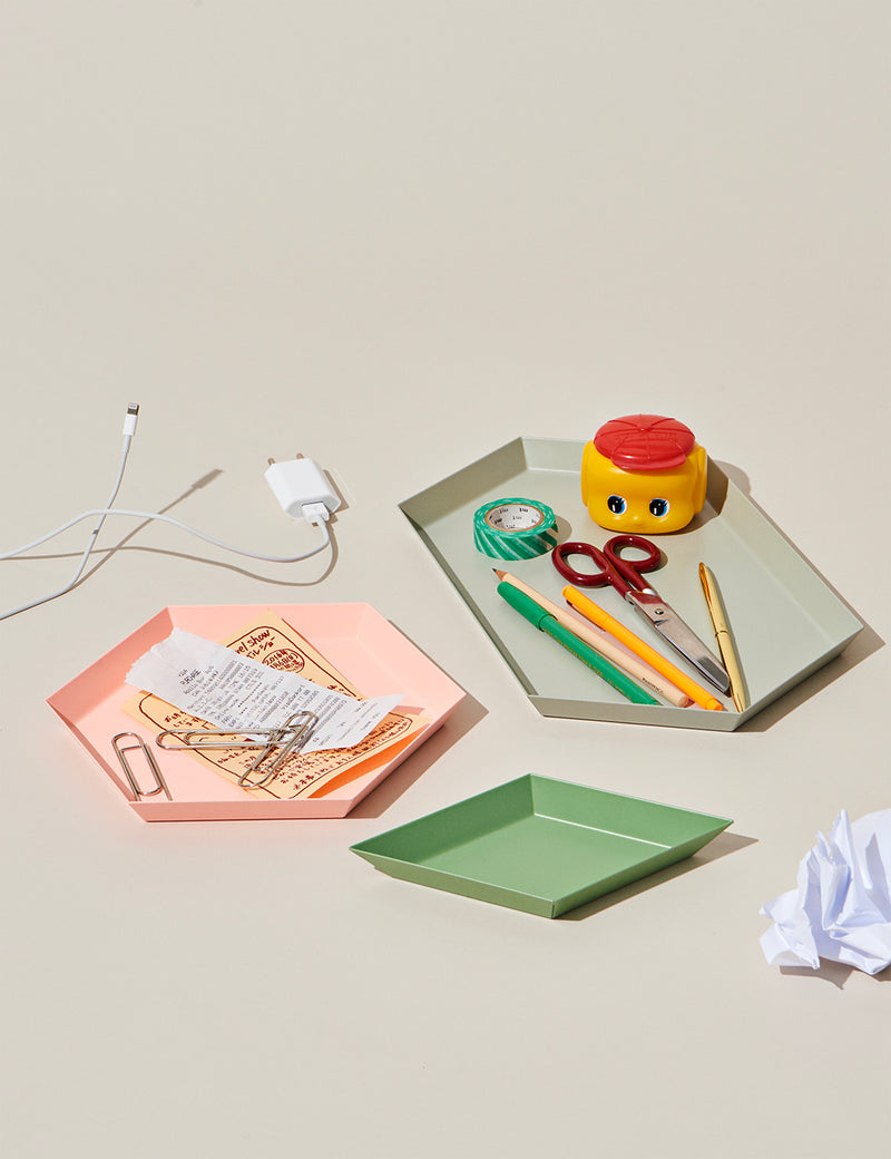 Hay Kaleido Tray Small - Peach