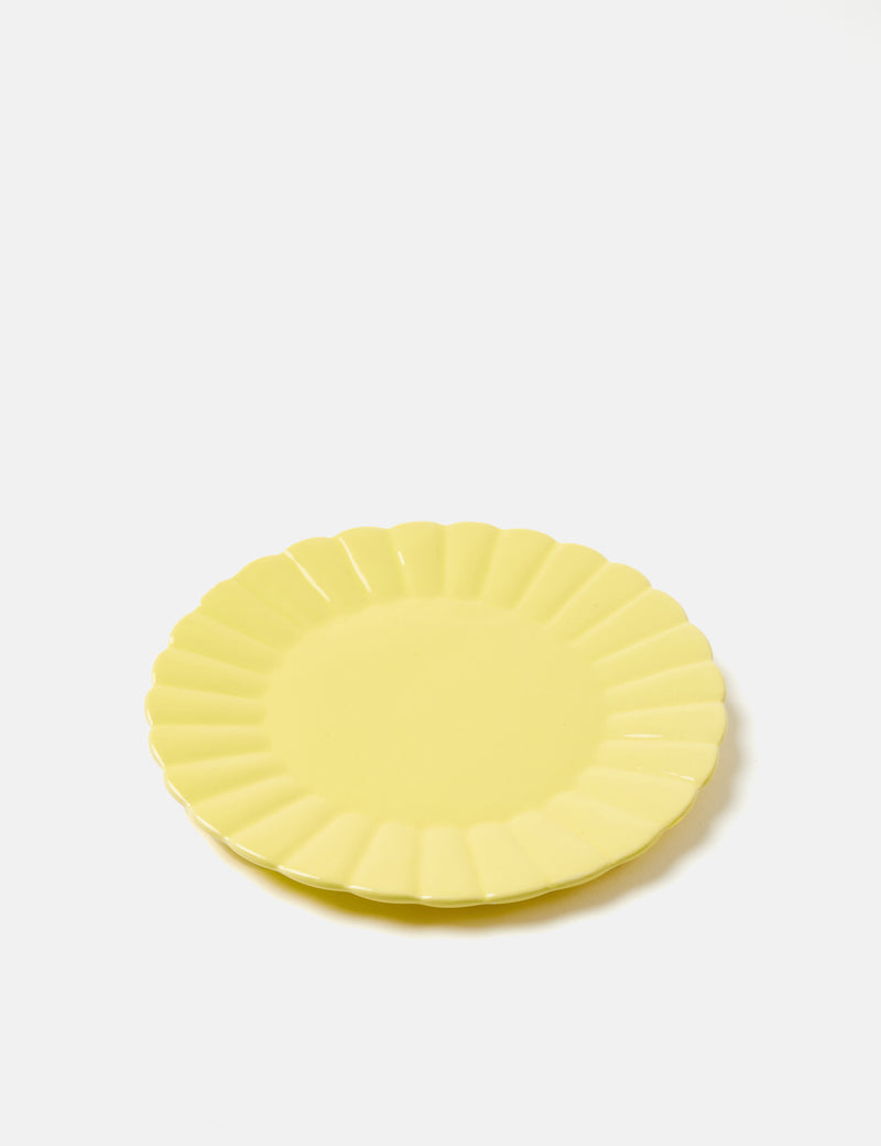 & Klevering Large Plate Scallop - Yellow