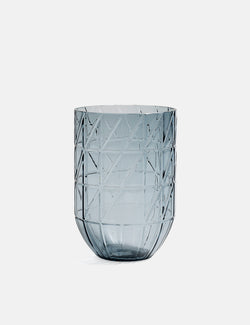 Hay Colour Glass Vase Large - Blue