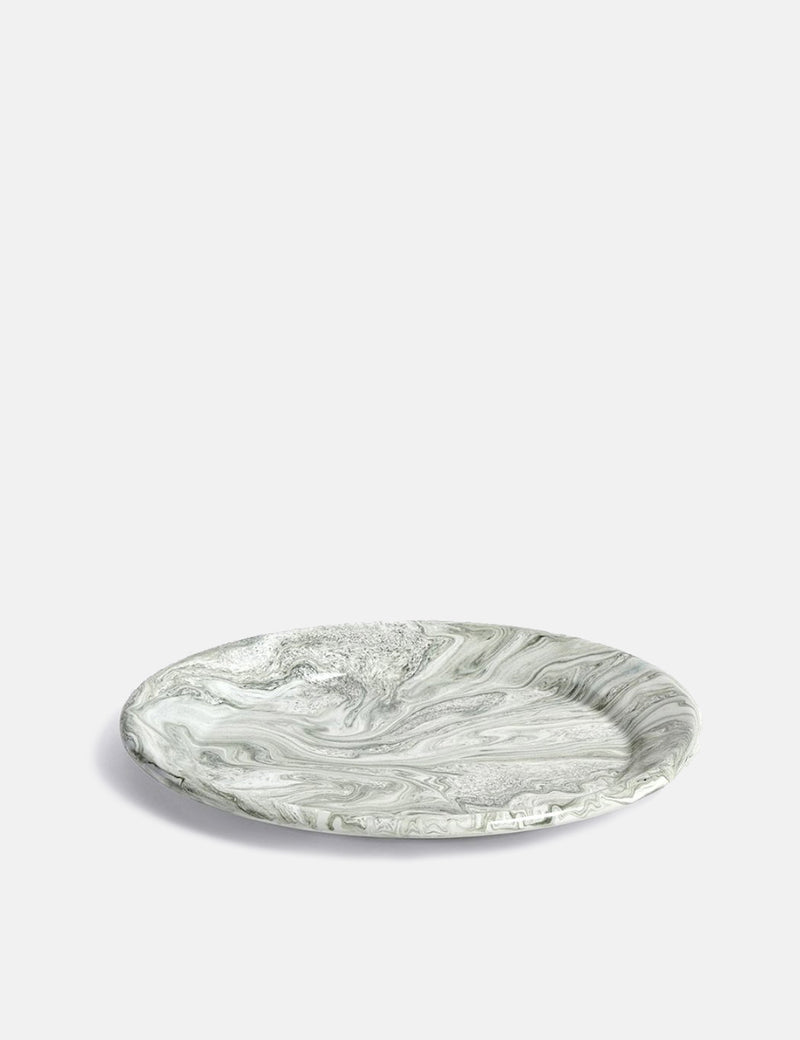 Hay Soft Ice Enamel Dinner Plate - Green