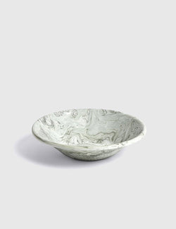 Hay Soft Ice Enamel Deep Plate - Green