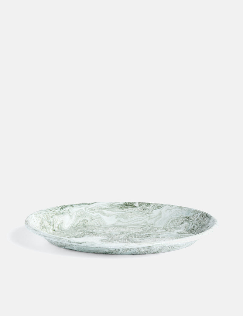 Hay Soft Ice Oval Dish - Green