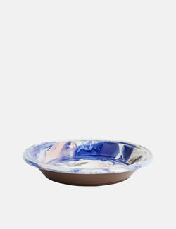 Hay Swirl Bowl - Multi Blue