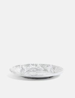 Hay Soft Ice Lunch Plate (Enamel) - Grey