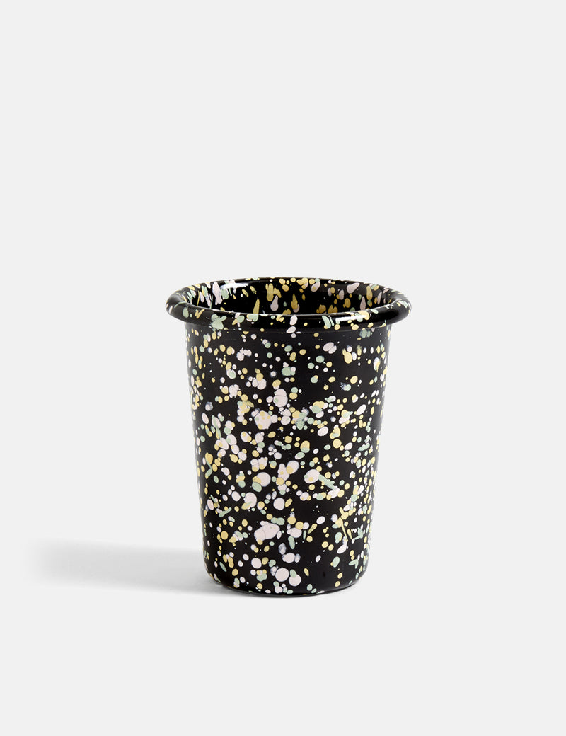 Hay Enamel Cup. Sprinkle - Black