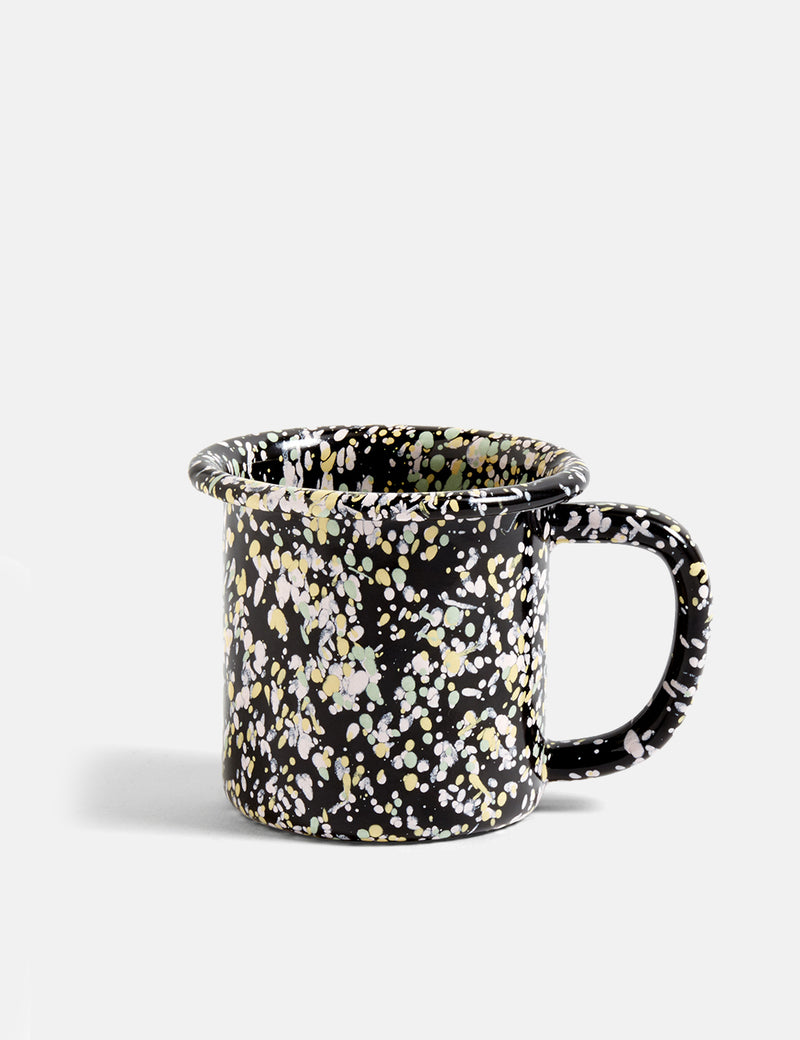 Hay Enamel Mug Sprinkle - Black