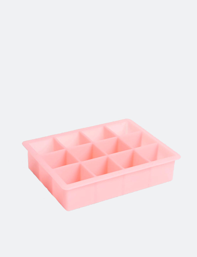 ヘイアイスキューブトレイ（XL、12キューブ）-ピンク