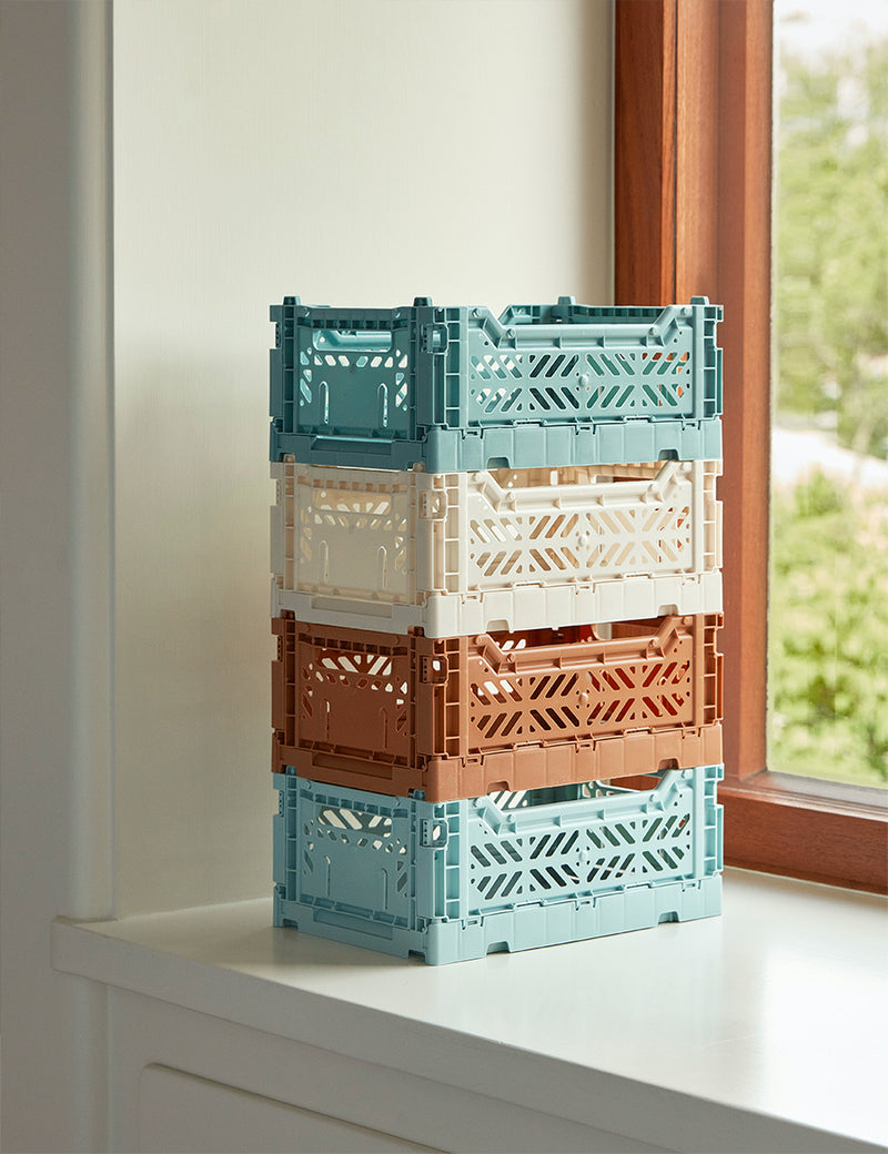 Hay Colour Crate (Small) - Light Blue
