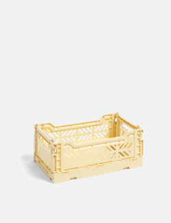 Hay Colour Crate (Small) - Light Yellow