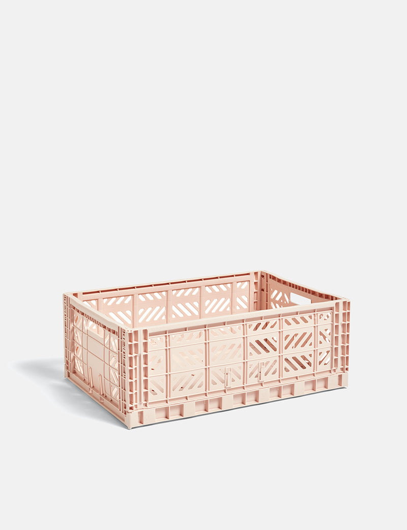 Hay Colour Crate (Large) - Soft Pink