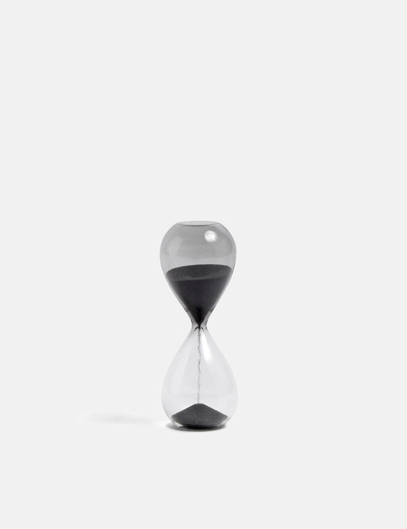 Hay Time Hourglass (Small) - Black