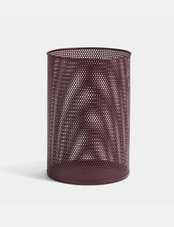 Hay Perforated Bin (Large) - Burgundy
