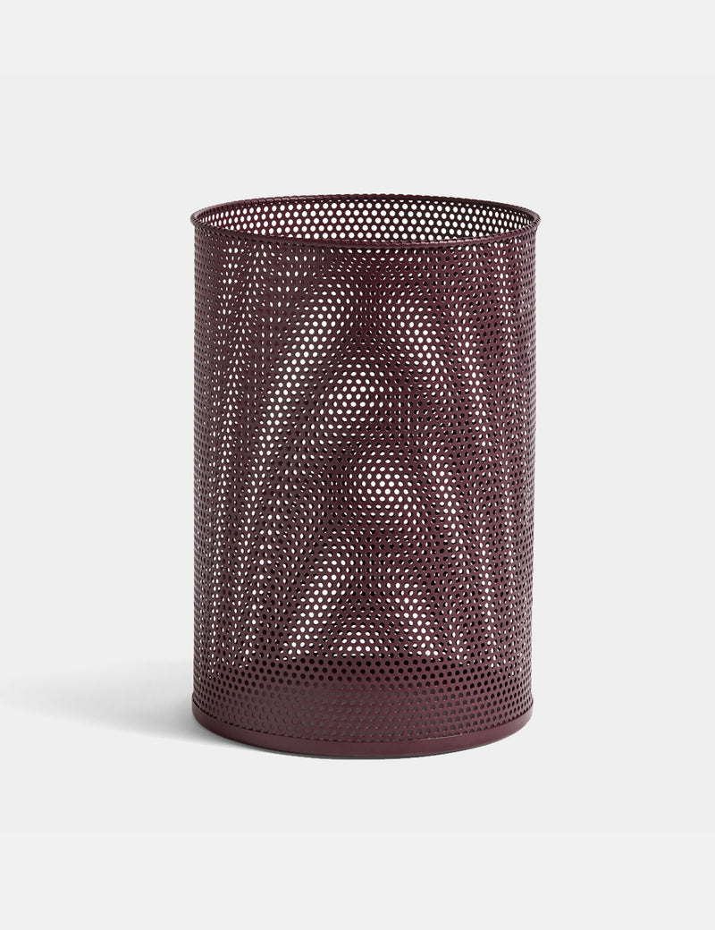 Hay Perforated Bin (Large) - Burgundy